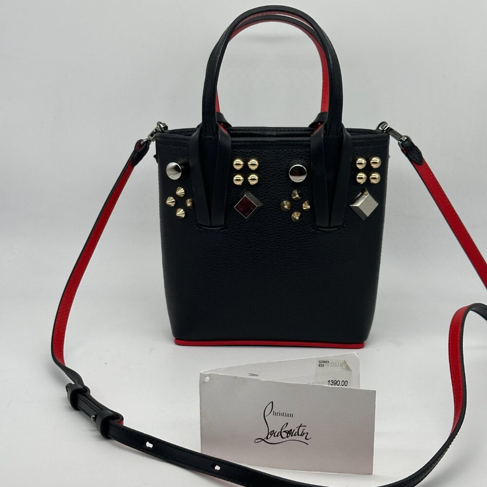 Christian Louboutin Black and Gold Crossbody Bag - Picture 4 of 16